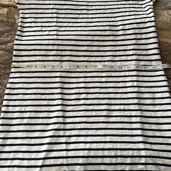 Boden | Striped Cotton Dress Size 4R - Picture 9 of 10